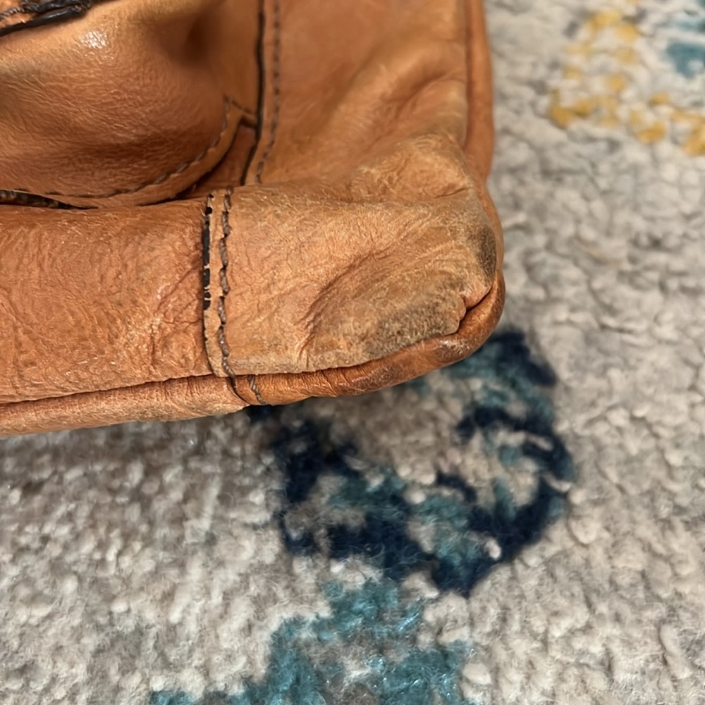 Fossil Crossbody Bag Camel Color - image 4